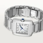 Cartier / TANK FRANÇAISE WATCH Tank Française watch, large model, mechanical movement with automatic winding. Steel case. Ref. WSTA0067 - Image 6