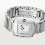 Cartier / TANK FRANÇAISE WATCH Tank Française watch, medium model, quartz movement. Steel case. Ref. WSTA0074 - Image 4