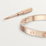 Cartier / LOVE BRACELET LOVE bracelet, 18K rose gold (750/1000). Comes with a screwdriver. Width: 6.1 mm. Ref. B6067417 - Image 7