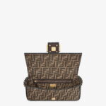 FENDI / Baguette Jacquard FF fabric bag 8BR600A6V5F17U4 - Image 4
