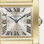 Cartier / TANK FRANÇAISE WATCH Tank Française watch, medium model, quartz movement. Case in 18K yellow gold (750/1000). Ref. WGTA0113 - Image 2