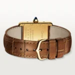 Cartier / TANK LOUIS CARTIER WATCH Tank Louis Cartier watch, small model, quartz movement. 18K yellow gold (750/1000) case, Ref. W1529856 - Image 6