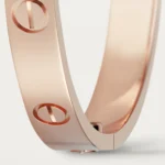 Cartier / LOVE BRACELET LOVE bracelet, 18K rose gold (750/1000). Comes with a screwdriver. Width: 6.1 mm. Ref. B6067417 - Image 4