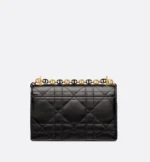 DIOR / MISS CARO MINI BAG Black Macrocannage Lambskin S5169UDAX_M900 - Image 4