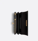 DIOR / MISS CARO MINI BAG Black Macrocannage Lambskin S5169UDAX_M900 - Image 6