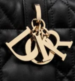 DIOR / LARGE DIOR TOUJOURS BAG Black Macrocannage Calfskin M2820OSHJ_M900 - Image 7