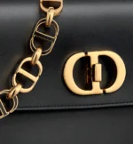 DIOR / SMALL 30 MONTAIGNE AVENUE BAG Black Box Calfskin M9261UMOA_M900 - Image 6