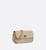 DIOR / SMALL 30 MONTAIGNE AVENUE BAG Powder Beige Box Calfskin  M9261UMOA_M51U - Image 3