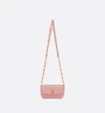 DIOR / SMALL 30 MONTAIGNE AVENUE BAG Antique Pink Box Calfskin M9261UMOA_M77P - Image 4