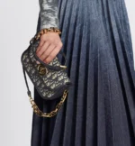DIOR / SMALL 30 MONTAIGNE AVENUE BAG Blue Dior Oblique Jacquard  M9261UTZR_M928 - Image 8
