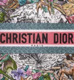 DIOR / LARGE DIOR BOOK TOTE Latte Multicolor Dior Zodiac Embroidery (42 x 35 x 18.5 cm)  M1286ZRHP_M941 - Image 6