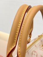 Speedy Soft 30 Lucky Handbag Model No.: M15108, White Floral Print - Image 9
