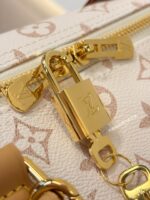 Speedy Soft 30 Lucky Handbag Model No.: M15108, White Floral Print - Image 8