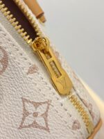 Speedy Soft 30 Lucky Handbag Model No.: M15108, White Floral Print - Image 6