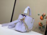 CAPUCINES EAST-WEST BB Handbag M2A379, Purple / Enamel (Macaron) - Image 3