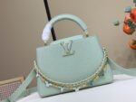 CAPUCINES M29951 Handbag, Mint Green / Enamel (Macaron Tone) - Image 3