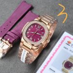 Patek Philippe PP Nautilus 7010 Series, comes with leather strap buckle and watch box - Image 3