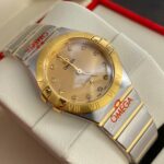 OMEGA New Constellation Diamond Quartz Ladies Watch, 28mm Dial