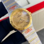 OMEGA New Constellation Diamond Quartz Ladies Watch, 28mm Dial - Image 2