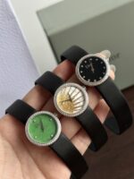 DIOR La D de Dior Classic Diamond Bezel Watch with Silk Strap, Swiss Made - Image 5