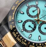 BLAKEN Limited Custom • Tiffany Blue Dial • 4th Gen Full Carbon Daytona - Image 3