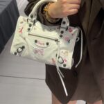 Balenciaga New 🖤 2026 Mini Graffiti Le City Bag