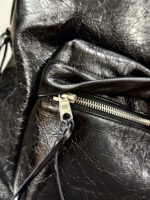 Balenciaga | Explorer Waxed Leather Backpack - Image 7