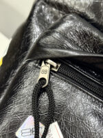 Balenciaga | Explorer Collection Waxed Leather Backpack - Image 6