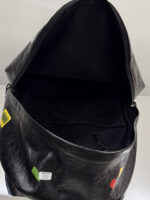 Balenciaga | Explorer Collection Waxed Leather Backpack - Image 4