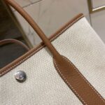 Garden Party Handbag, Hand-Stitched with Waxed Thread - Image 7