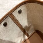 Garden Party Handbag, Hand-Stitched with Waxed Thread - Image 9