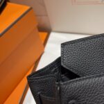 Birkin 25 / 30, Togo Calfskin, Black - Image 6