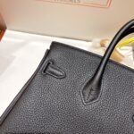 Birkin 25 / 30, Togo Calfskin, Black - Image 9