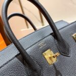 Birkin 25 / 30, Togo Calfskin, Black - Image 5