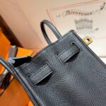 Birkin 25 / 30, Togo Calfskin, Black - Image 4