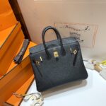 Birkin 25 / 30, Togo Calfskin, Black - Image 2