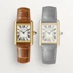 Cartier / TANK LOUIS CARTIER WATCH Tank Louis Cartier watch, small model, quartz movement. 18K yellow gold (750/1000) case, Ref. W1529856 - Image 10