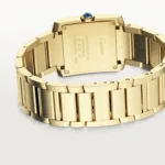 Cartier / TANK FRANÇAISE WATCH Tank Française watch, medium model, quartz movement. Case in 18K yellow gold (750/1000). Ref. WGTA0113 - Image 6