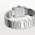 Cartier / TANK FRANÇAISE WATCH Tank Française watch, small model, quartz movement. Steel case.   Ref. WSTA0065 - Image 6