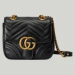 GUCCI / GG MARMONT MINI SHOULDER BAG 739682 AABZC 1000