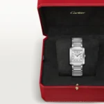 Cartier / TANK FRANÇAISE WATCH Tank Française watch, medium model, quartz movement. Steel case. Ref. WSTA0074 - Image 10