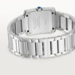 Cartier / TANK FRANÇAISE WATCH Tank Française watch, medium model, quartz movement. Steel case. Ref. WSTA0074 - Image 5