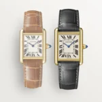 Cartier / TANK LOUIS CARTIER WATCH Tank Louis Cartier watch, large model, quartz movement. Case in 18K yellow gold (750/1000), Ref. WGTA0067 - Image 6