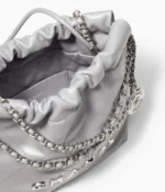 CHANEL / CHANEL 22 MINI HANDBAG Calfskin & Silver-Tone Metal Gray Ref.  AS3980 B08872 NQ335 - Image 4