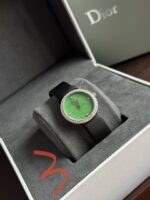 DIOR La D de Dior Classic Diamond Bezel Watch with Silk Strap, Swiss Made - Image 3