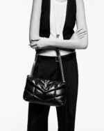 YSL / SMALL PUFFER IN QUILTED NAPPA LEATHER 5774761EL071000 - Image 2