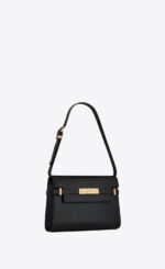 YSL / MANHATTAN SMALL SHOULDER BAG IN BOX SAINT LAURENT LEATHER  6756260SX0W1000 - Image 3