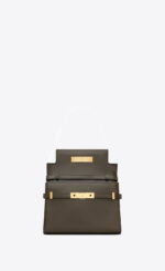 YSL / MANHATTAN SMALL SHOULDER BAG IN BOX SAINT LAURENT LEATHER  6756260SX0W3237 - Image 5