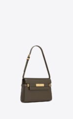 YSL / MANHATTAN SMALL SHOULDER BAG IN BOX SAINT LAURENT LEATHER  6756260SX0W3237 - Image 2