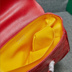 Goyard mini sigon Saddle bag red Size:18*15*20*9cm - Image 8